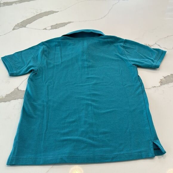 Calvin Klein Jeans Boys Polo. Medium 10-12. Teal Color. Super soft. Excellent - Picture 4 of 4